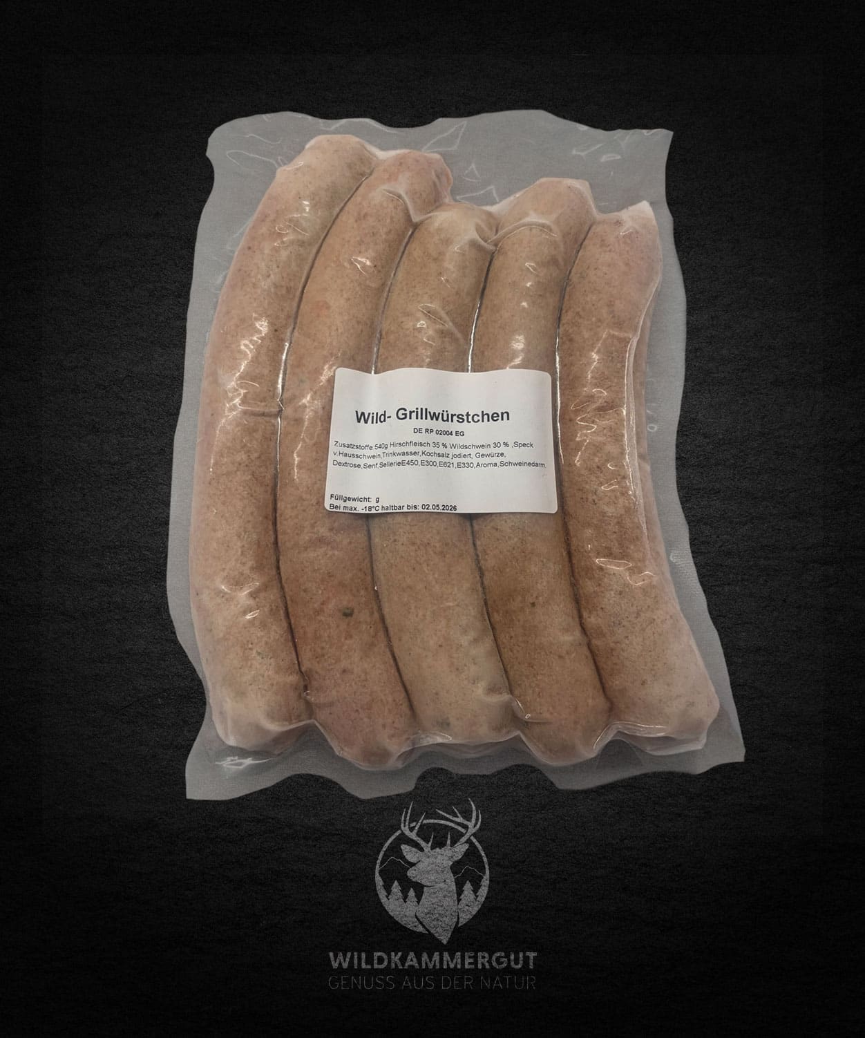 Wild-Grillwürstchen, 5er Pack